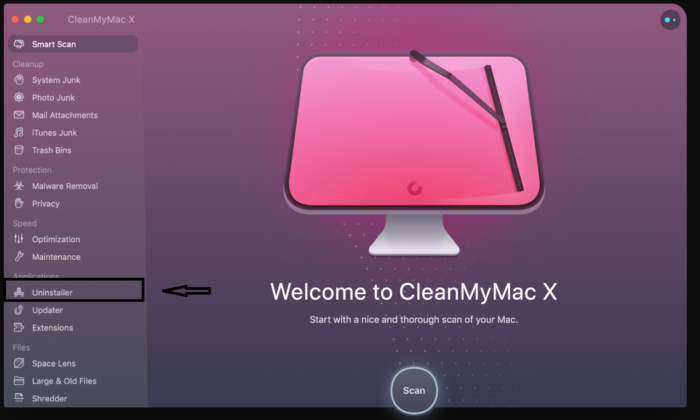 ứng dụng trên Macbook cleanmymac
